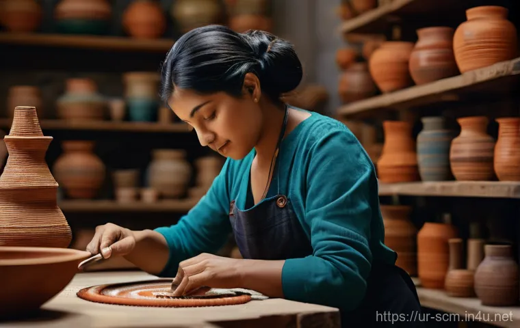 공급망관리와 국제 인증 제도 - **Global Artisan Craftsmanship:** A vibrant, high-definition image of a skilled artisan, modestly dr...